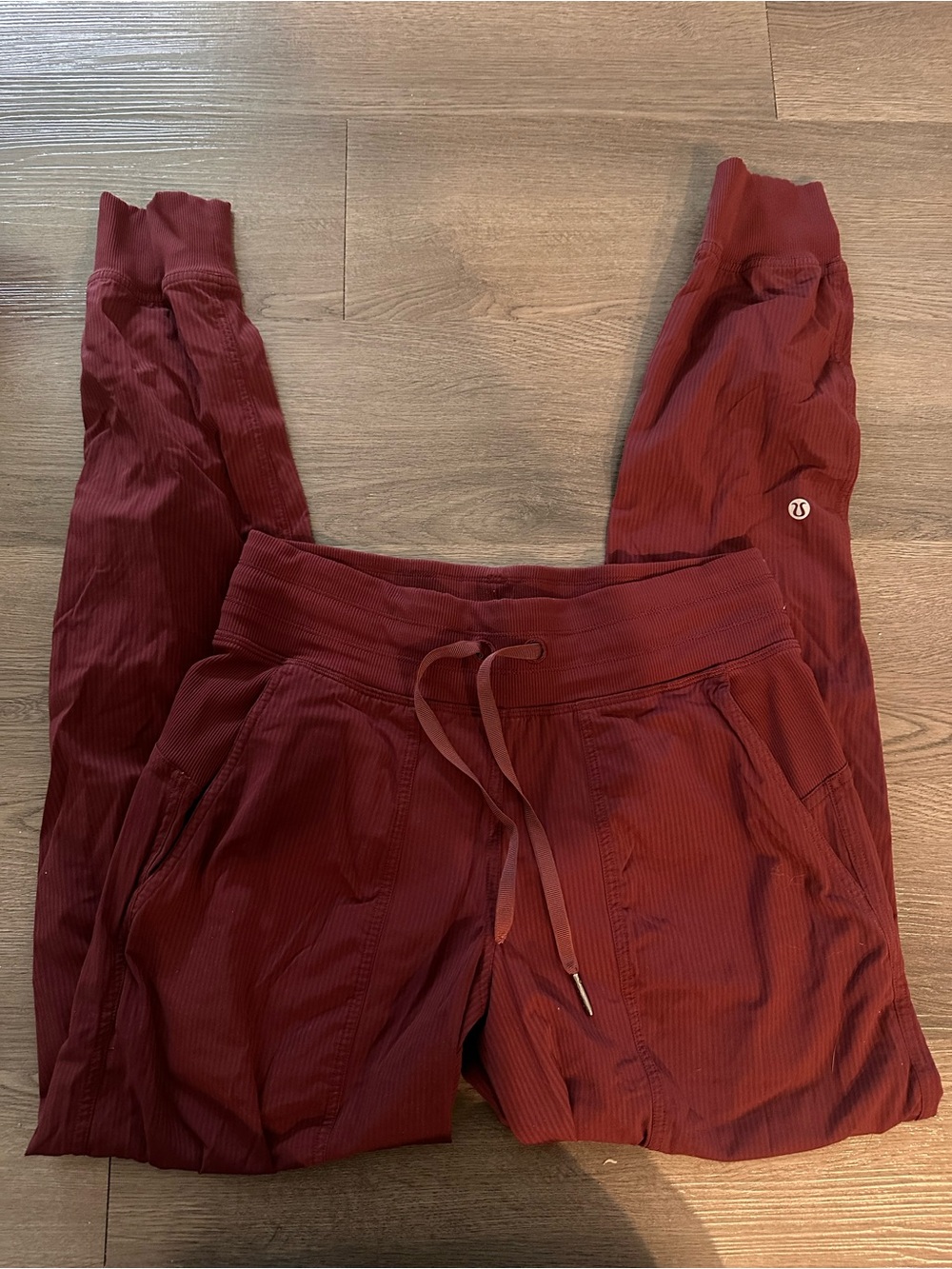 lululemon athletica Womens Burgundy dance studio Pants
